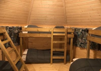 Kota finlandais_lits superposés_épicéa
