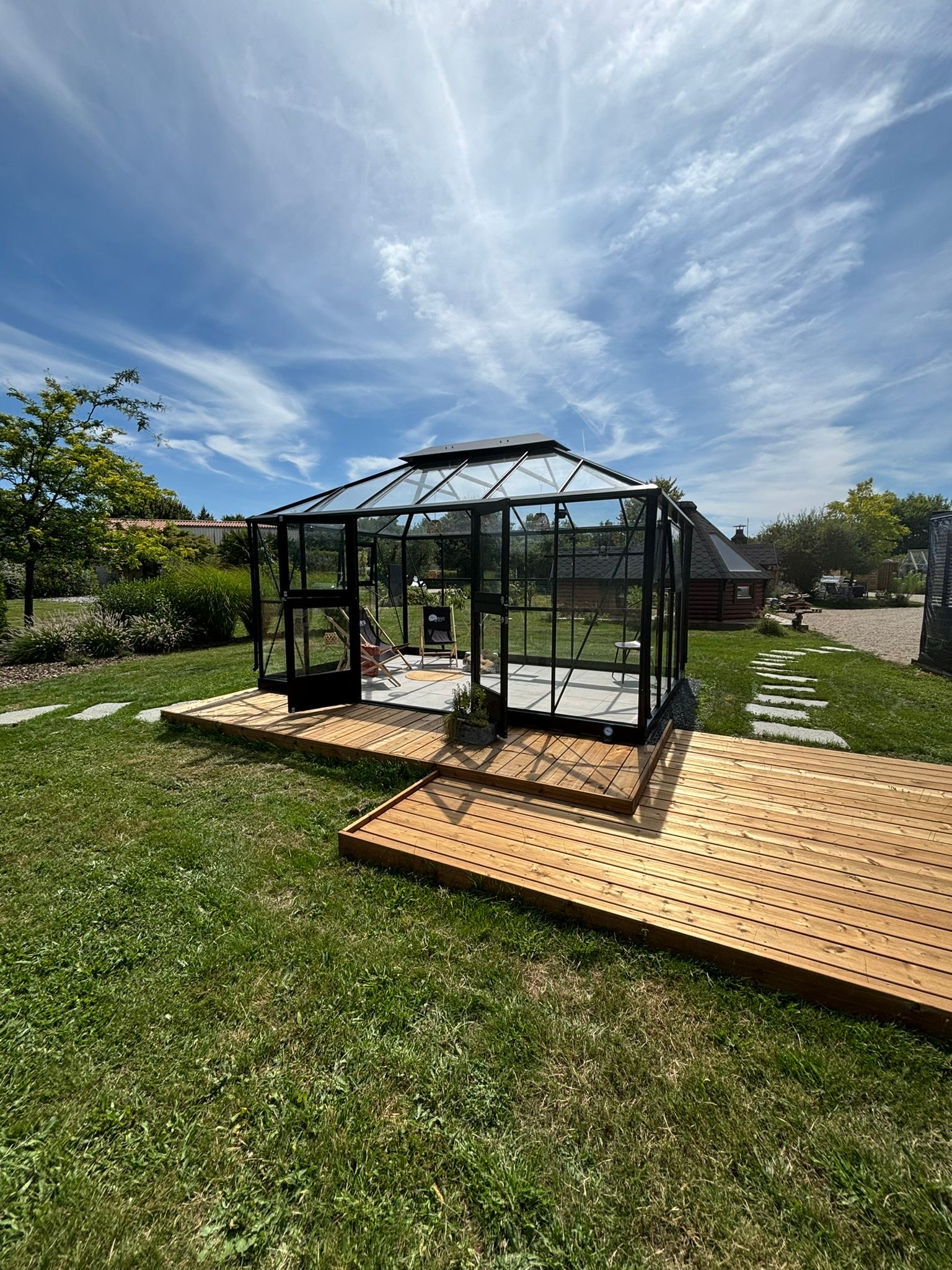 orangerie Juliana par bois nature et détente