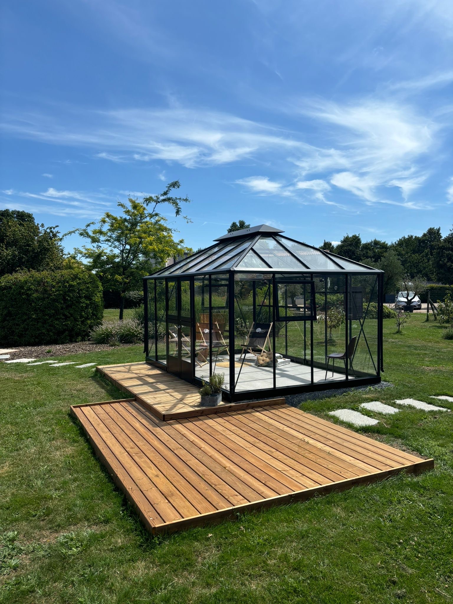 orangerie Juliana par bois nature et détente