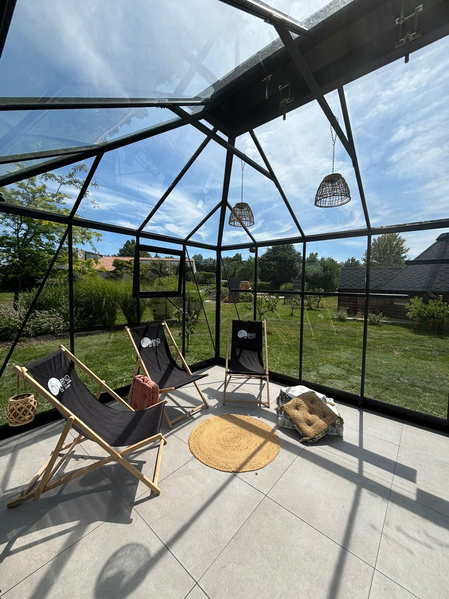 orangerie Juliana par bois nature et détente