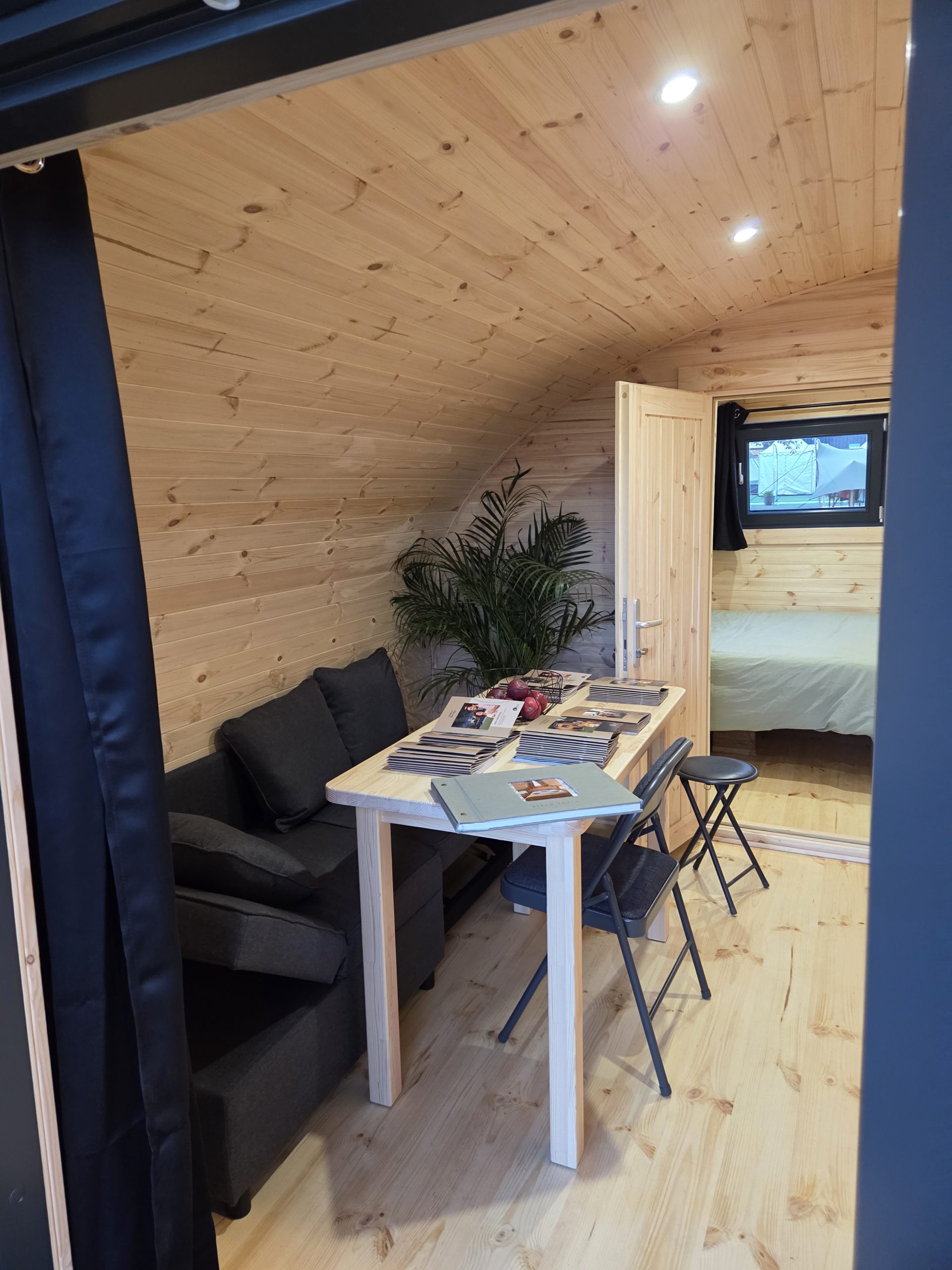 CHALET POD DOUBLE 31M² OU 28M² BOIS NATURE ET DETENTE