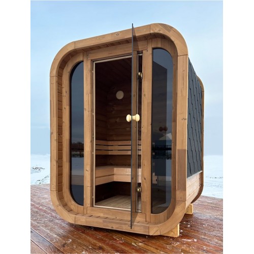 Mini square sauna thermo open door-500x500
