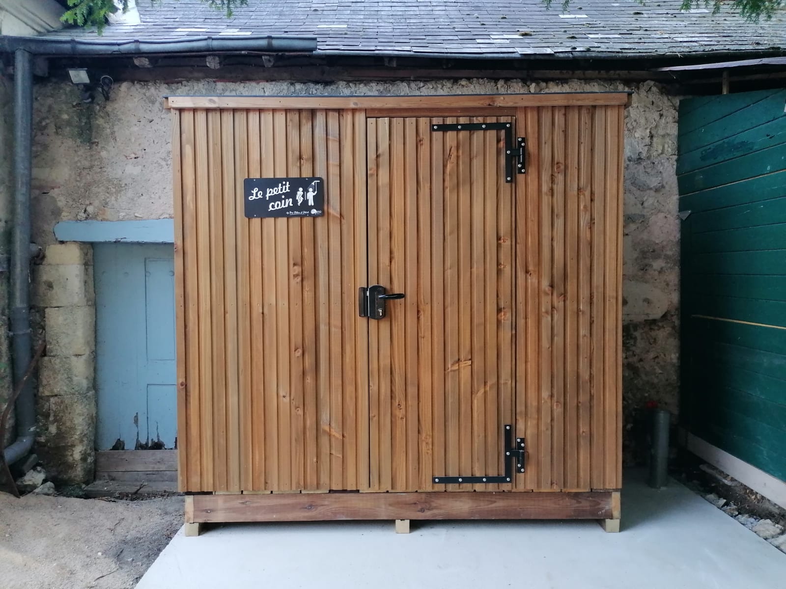 Cabane hobbit camping couchage insolite 