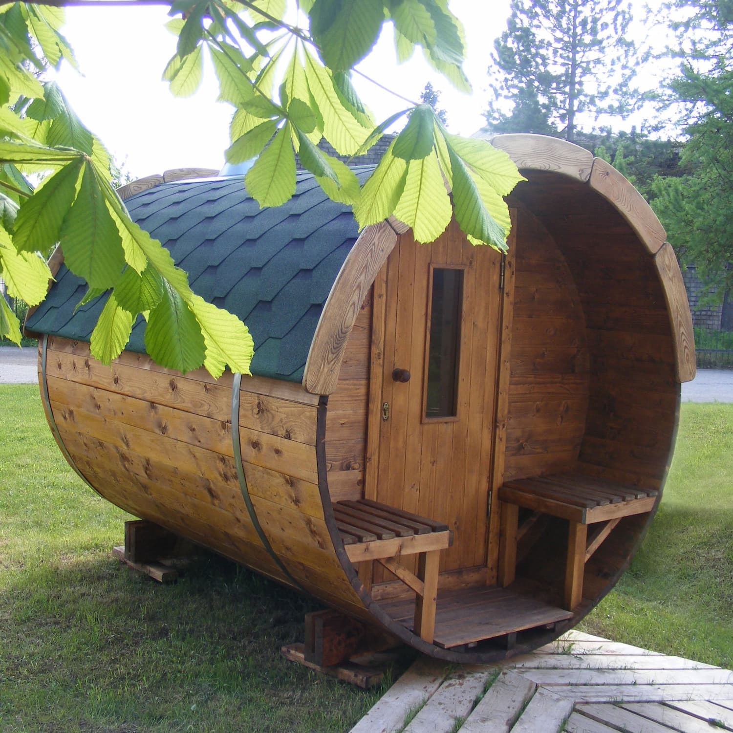 cabane randonnee barrel